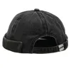 Muts / Skull Caps Vintage Street Dance Hip Hop Hat Verstelbare Brugless Meloen Mutie Cap voor Unisex