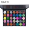 35 Färg Glitter Metallic Eyeshadow Palette Shimmer Diamond pressad Pigment Matte Eye Shadows Makeup Palette Powder Maquiagem5976918