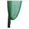 Crochet curtain cotton thread black green retro American country hollowed out woven fabric floor screen window can be customized