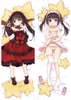 Anime Dakimakura Body DATE A LIVE Kurumi Tokisaki 150x50cm 100x35cm Federa per cuscino Manga 201212