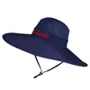 Caps Curning Caps Maski 2022 Brand Big Brim Wędkarski Kapelusz Lato Odkryty Altalering Sport Anti-UV Wodoodporne Sun Sports Sun