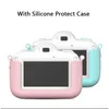 C7 Mini Children Camera Kids Toy Camera 3 0 '' Full HD Digital Camera with Silicone Children Toys CHI293D