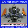 Inyección para HONDA CBR 600RR CBR600F5 CBR600RR 2005 Llamas azules 2006 48HM.248 CBR600 RR 05-06 CBR 600 CC 600F5 600CC F5 05 06 Carenado OEM