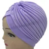 Frauen Falten Muslimischen Turban Schal Mode islamische innere Hijab Caps Arabischen wrap Weibliche Indien Hüte femme musulman turbante mujer