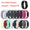 La plus nouvelle bande de bracelet en silicone intelligente de mode pour Fitbit Charge 4 Bracelet de remplacement Bracelet réglable pour Fitbit Charge 3 3 SE 100pcs