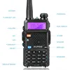 Baofeng UV-5R UV5R Walkie Talkie Dual Band 136-174mHz 400-520MHz Dwukierunkowy transceiver radiowy z 1800 mAh Battery Bezpłatne słuchawki (BF-UV5R)
