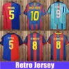 96 98 RIVALDO Retro Mens Soccer Jerseys 100th XAVI PUYOL A. INIESTA Football Shirt RONALDINHO SUAREZ IBRAHIMOUIC GIOVANNI PIQUE HENRY Short sleeve