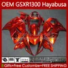 Corpo iniezione per SUZUKI Hayabusa GSXR 1300 CC Arancione lucido GSXR-1300 08-19 77No.6 1300CC GSXR1300 08 09 10 11 12 13 GSX R1300 2014 2015 2016 2017 2018 2019 Carenatura OEM