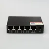 Freeshipping 5 haven Portas PoE-schakelaar 5 poort 10 / 100m router Snelle Ethernet Switch IEEE 802.3AF 4CH POE-schakelaar voor op netwerkcamera