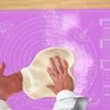 Pastry Boards 45x60cm Silicone Pad Baking Mat Sheet Extra Large for Rolling Dough Pizza Non-Stick Maker Holder Kitchen Tools