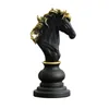 Resin Chess Pieces Board Games Accessories International Chess Figurines Retro Home Decor Simple Modern Chessmen Ornaments 220211198i