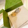 Wome 디자이너 반지 Womens Silver Heart Ring Designers Luxurys 보석 Buzatue 골드 반지 상자 새로운 21123003R