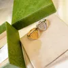 Wome Designer Rings Love Love Engagements for Womens Sier Heart Designers S JewelryBuzatue Gold Ring Box New 21123003r