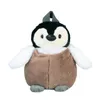 Mignon pingouin en peluche sac à dos pour fille en peluche sac à bandoulière cadeau d'anniversaire pour les filles doux petits sacs