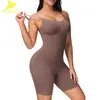 NINGMI Bodysuit Shapewear Women Full Body Shaper Tummy Control Panties Butt Lifter Waist Trainer Slimming Push Up Thigh Slimmer 224122279