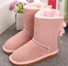 Kids Bailey 2 Boots Boots Geatic Leather Toddlers Boots Snow Botas Botas de Nieve Winter Girls Footwear Toddler Girls Boots 777
