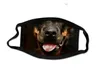 3D impresso engraçado rosto capa animal máscara de cão máscara máscara face face shield lavado máscaras de poeira reutilizável para homens e mulheres zlsk956