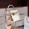 Женщины Мода Satchel Lady Bags Alligator Металлический Художник Блокировка HASP Free Free Carrf Женщины Сумки Сумки