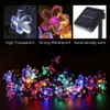 50 LED Solar Tuin Licht LED String Light Christmas Fairy Licht Waterdichte Bloem Garland voor Straat Gazon Patio Decoratie Lamp Y200903