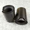 1 Piece 80/93/105MM OUTLET Matte Black Stainless Steel Exhaust Muffler Tail Rear Tip Pipe For M2 M3 M4