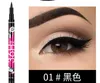 YANQINA 36H Maquillage Eyeliner Crayon Étanche Noir Eyeliner Stylo Aucune Floraison Précision Liquide Doublure Pour Les Yeux 12 pcs/boîte