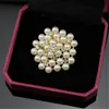 Mode perle broche broches corsages écharpe clips argent or diamant épinglettes broches bijoux de mariage pour hommes femmes volonté et cadeau de sable