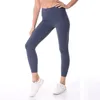 Hohe Taille Gym Kleidung Frauen Leggings Einfarbig Yoga Hosen Laufen mode Fiess Übung Overall Volle Länge Strumpfhosen Workout 688ss 2023