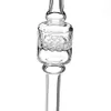 Hoge kwaliteit heldere glazen tip voor droog kruid L = 160mm hoge borosilicaat roken accessoires