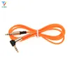 Bra kvalitet 3.5mm Connector Audio Cable för iPhone Bil Headphone Speaker Wire Line Aux Cord Bend-to-right line