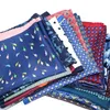 10 Pieces Lot Large 32 CM Handkerchief Man Paisley Flower Dot Pocket Square Men Paisley Casual Hankies For men's Suit Weddin312N