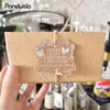 Embrulho de presente 25pc Multi Style Kraft Paper Tags feitos à mão/feliz natal Obrigado DIY artesanato etiquetas de tags de embrulho de abstenções de casamento favores1