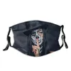 ganzer Tag der Toten Beliebte Luxus-Designer personalisierte individuelle Gesichtsmasken PM2 5 Aktivkohlefilter-Mundmaske wiederverwendbar220E