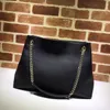 Genuine leather shopping bag chain shoulder bag for women fashion tote bags lady chains handbags sheep leather chain purse messenger bag