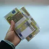 50 boyutlu parti çubuğu prop madeni para simülasyonu 10 20 50 100 Euro Sahte Para Birimi Oyuncak Film Film Çekimleri Pratik Banknotlar 100 Paket G259637897VOBXP9PI