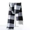 42 Styles Winter Designer Men's Scarf Plaid Imitation Cashmere Men Women Warm Scarf Fashion Warm Neckerchief