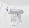 1300W Cordless Nano Steam Blue Light Spray Disinfection Sprayer Gun Household Rechargeable Battery Wireless Automization CCA12632