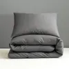 Bonenjoy 1 pc Comforter Cover King Size Solid Color Plain housse de couette and Pillowcase Queen Size Duvet *220 LJ201015