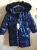 새로운 겨울 여자 애들을위한 따뜻한 자켓 3-14 년 하향 재킷 자켓 어린이 방수 의류 키즈 스노우 후드 겉옷 LJ201017