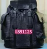 Männer und Frauen Rucksack Rucksack Umhängetasche Mode Brief Muster String schwarz hochwertige Reisetasche kann Bergsteigen ba286g