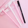 Romantic Sakura Gel Pen Rollerball Ballpoint Pens School Office Supply Student Stationery Signing Ballpoint Pen Black Ink 038mm12152685