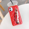 Pearl chain phone cases for iphone 13 11 12 PRO MAX 11 12 13 mini x xr XS XSMAX 7 8 P protective case