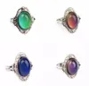 Vintage Retro Color Change Mood Ring Oval Emotion Feeling Changeable Ring Temperature Control Color Rings For Womenps1670 A8Ovq