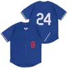 2020 Los Angeles Baseball 8 24 Bryant KB Black Mamba LAD Jersey Goedkope Heren Dames Jeugd Full Stitched Shirt Geel Blauw Wit Grijs Goed