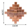 3D Wooden Interlocking Burr Puzzles Game Toy For Adults Kids IQ Brain Teaser Kong Ming Lock Lu Ban Lock