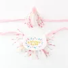 Dog Apparel INS Korea Party Bib Pet Birthday Saliva Towel Bichon Triangle Scarf Cat Hat Set 5491 Q2