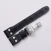 Whole Genuine Calf Leather Watch Strap with Buckle Clasp Men's Watches Band for Fit IWC Bracelet 20mm 22mm323W