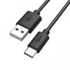 Mikro USB Tipi C Şarj Kabloları Yüksek Hızlı 0.25 M 1 M 1.5 M 2M Akıllı Telefon için Veri Sync Şarj Kablosu