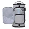 36L Multifunctionele Reistassen Cabin Bagage Mannen USB Grote Mode Capaciteit Rugzak Canvas Casual Duffle Bag