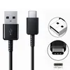 Cabos Tipo-C Cabo de Carregamento Rápido Linha de Dados de Sincronização Micro USB 1.2M para Samsung