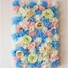 60x40 cmの造花壁の背景結婚式の小道具の供給の装飾アーチ絹ローズ牡丹ウィンドウスタジオ